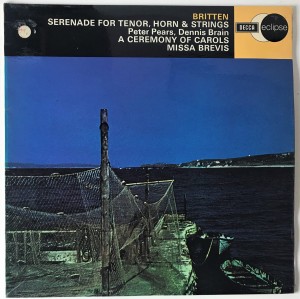 Serenade For Tenor, Horn & Strings LP ECM507 BDB
