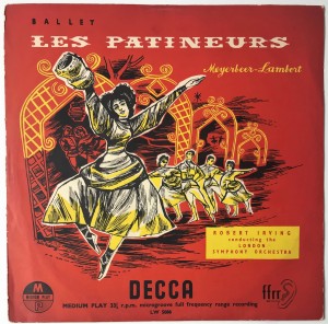 Irving, Meyerbeer - Les Patineurs LP LW5086 DB